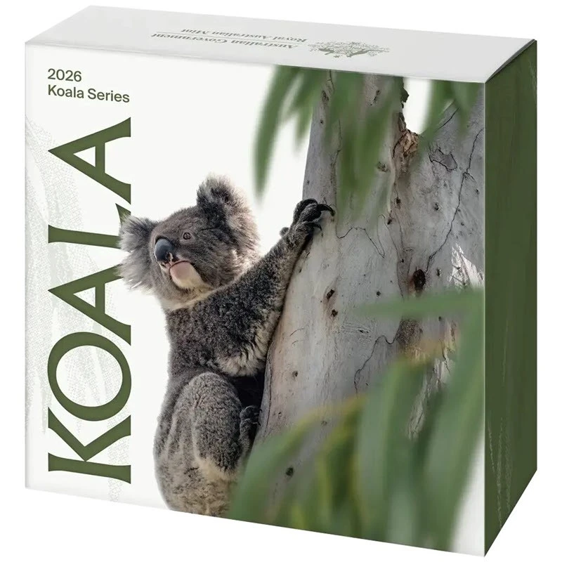 Australien Silbermünze Koala 2026 RAM polierte Platte 1 oz Sammlermünzen