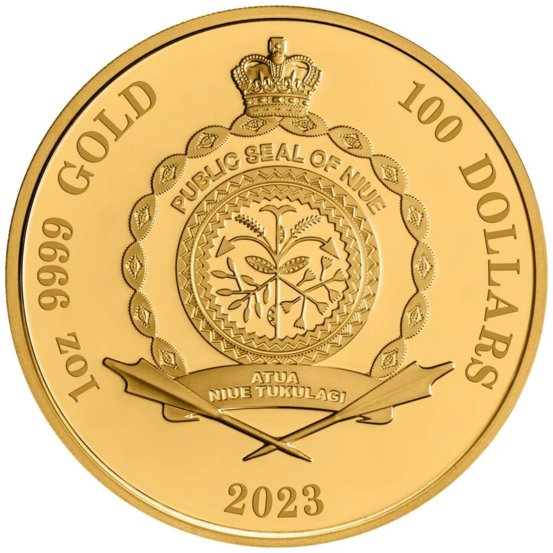 Gouden munt Niue 